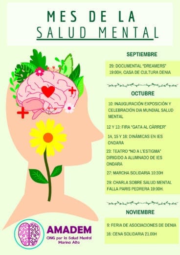 Actividades por el mes de la Salud Mental