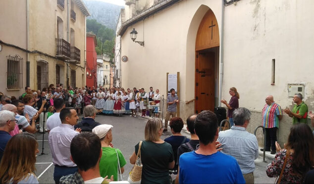 Imagen: Acto de hermanamiento de la Vall de Gallinera con Puigpunyent