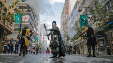 acto de la fiesta de moros i cristians de calp