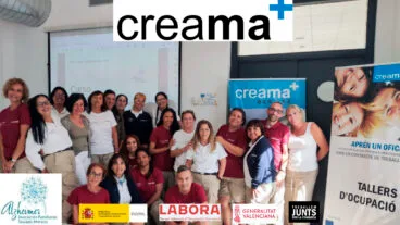 afa teulada moraira junto al alumnado del taller de empleo marina alta xiii de creama