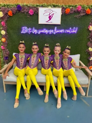 Equipo de alevines del CG Les Marines Calpe