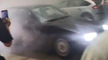 carrera ilegal en el poligono de benissa