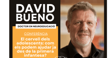 Benissa acoge la conferencia del reconocido biólogo David Bueno sobre 'El cerebro de los adolescentes' 8 cartel conferencia david bueno benissa 2