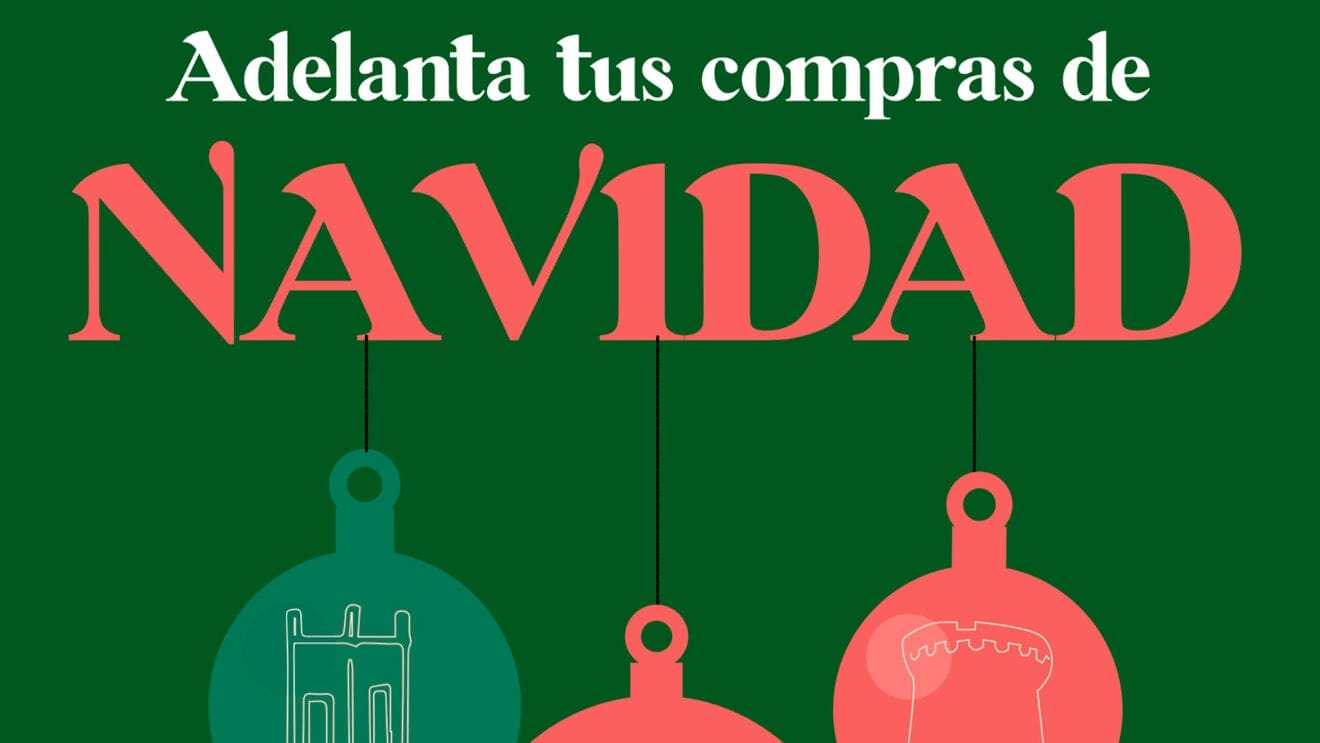 Cartel de Bonos Consumo Teulada Moraira Navidad 2024