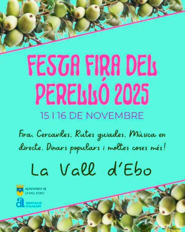 Cartel de la Festa Fira del Perelló de este año