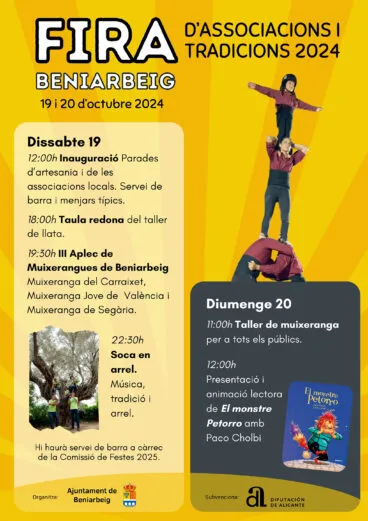 Cartel de la Fira de Beniarbeig