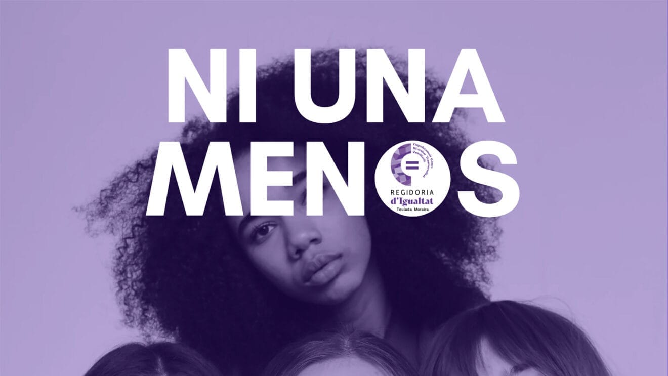 Cartel de Ni una menos dest