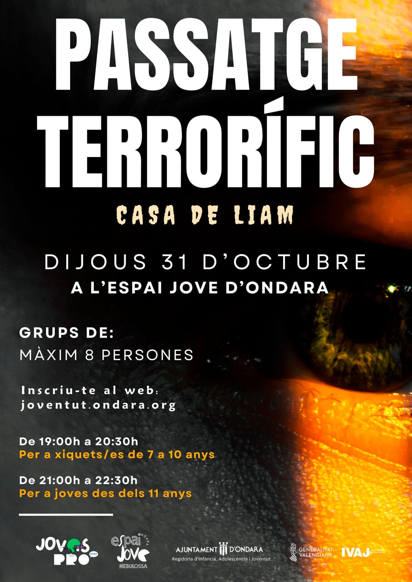 Cartel del Passatge Terrorífic de Ondara 2024