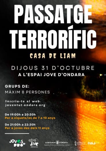 Cartel del Passatge Terrorífic de Ondara 2024