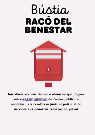 Cartel del rincón del bienestar