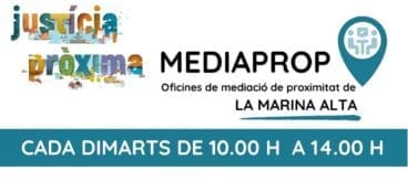 cartel mediaprop en la marina alta