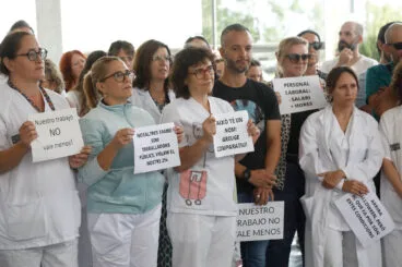 Concentración de sanitarios de la Marina Alta octubre 2024 07