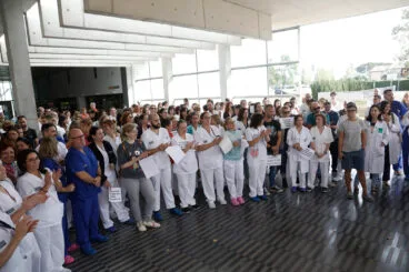 Concentración de sanitarios de la Marina Alta octubre 2024 08