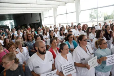 Concentración de sanitarios de la Marina Alta octubre 2024 12