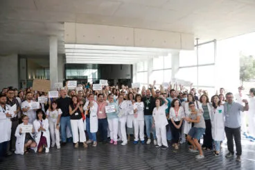 Concentración de sanitarios de la Marina Alta octubre 2024 22