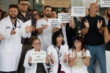 Concentración de sanitarios de la Marina Alta octubre 2024 24