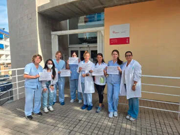 Concentración de sanitarios de la Marina Alta octubre 2024 26