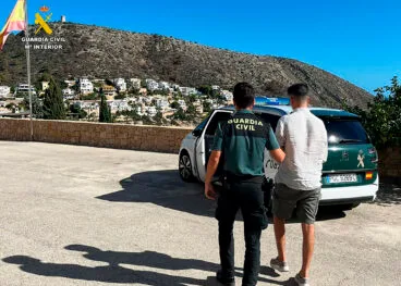 Detenido en Moraira por estafar a turistas