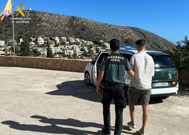 Imagen: Detenido en Moraira por estafar a turistas