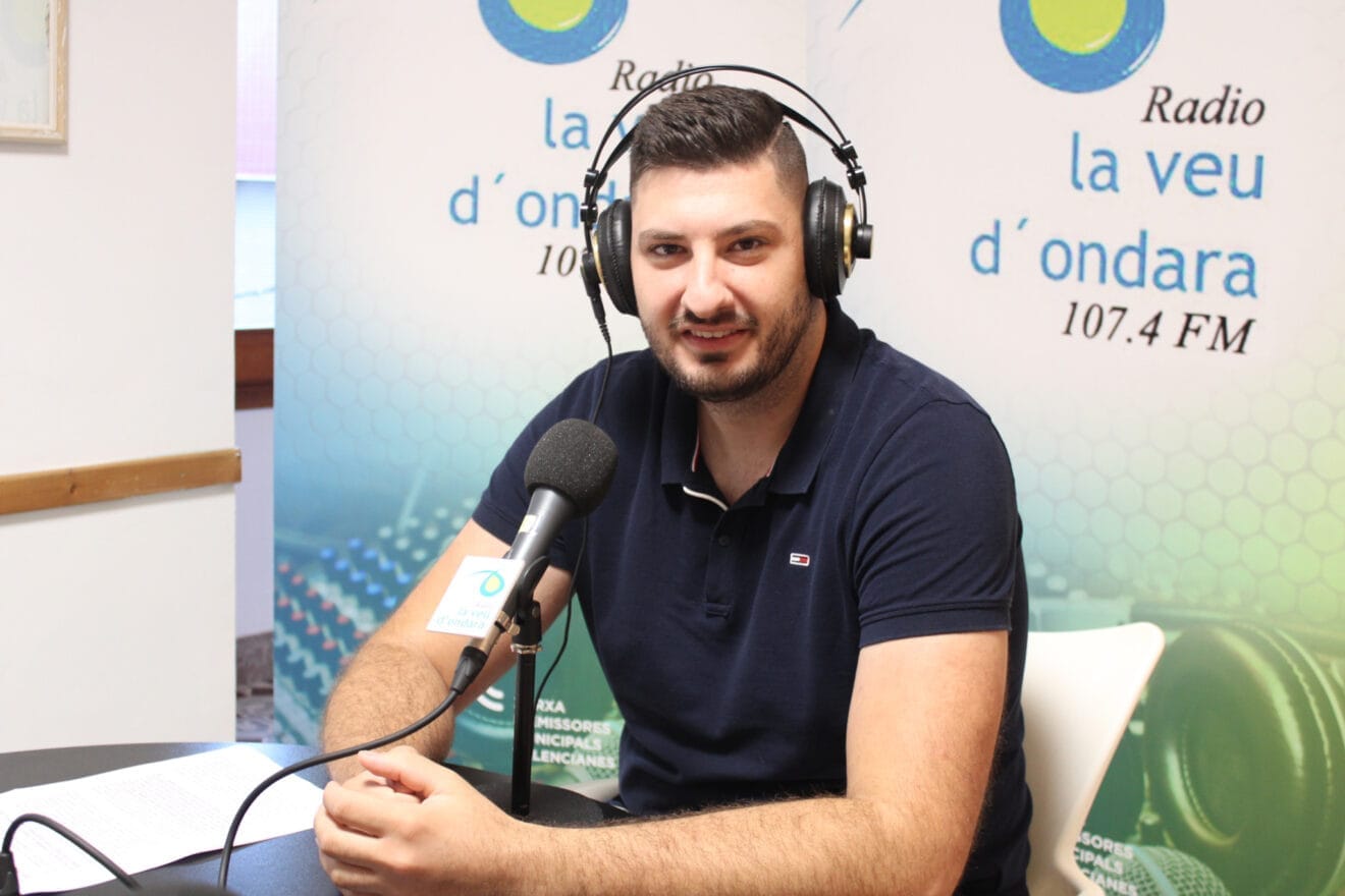 El concejal de Juventud de Ondara, Jordi Ruíz