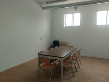 Espacio del polideportivo municipal de Pedreguer