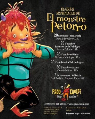Fechas de actuaciones del Monstre Petorro