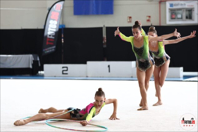 Imagen: Gimnastas del CG Les Marines de Calpe