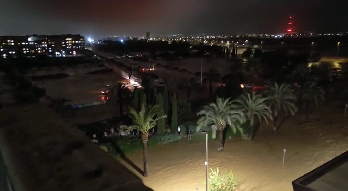 Inundaciones en el municipio de Catarroja