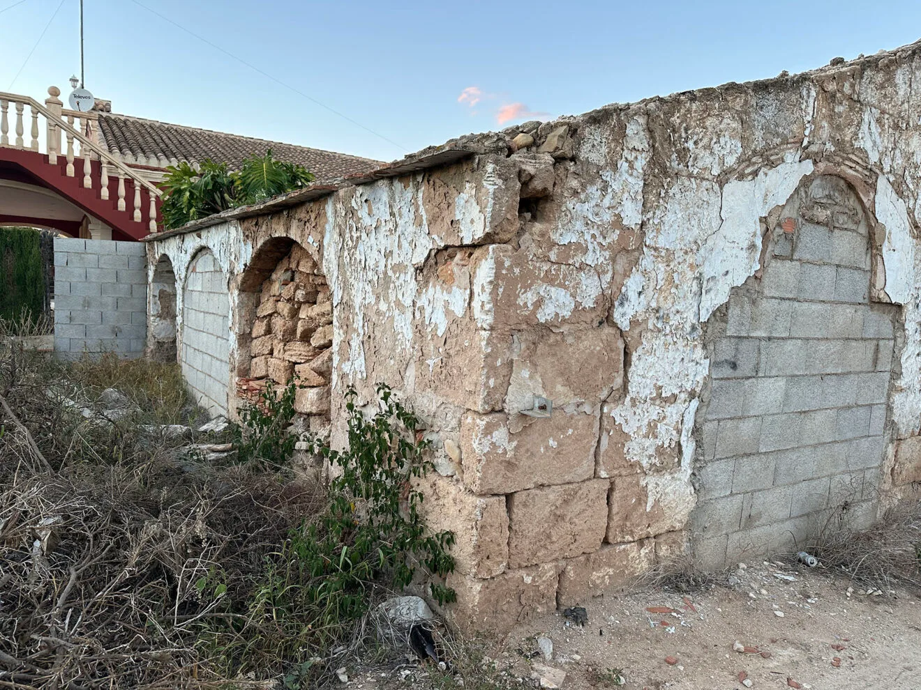 Lateral del riurau dels Morell en El Verger