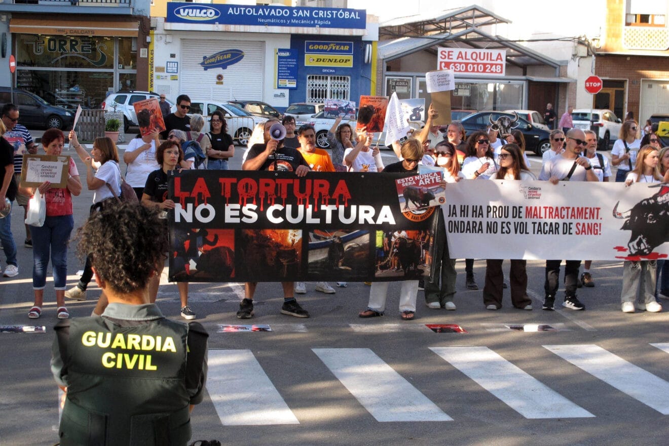 Manifestación de 'Ondara sense crueltat animal' 04