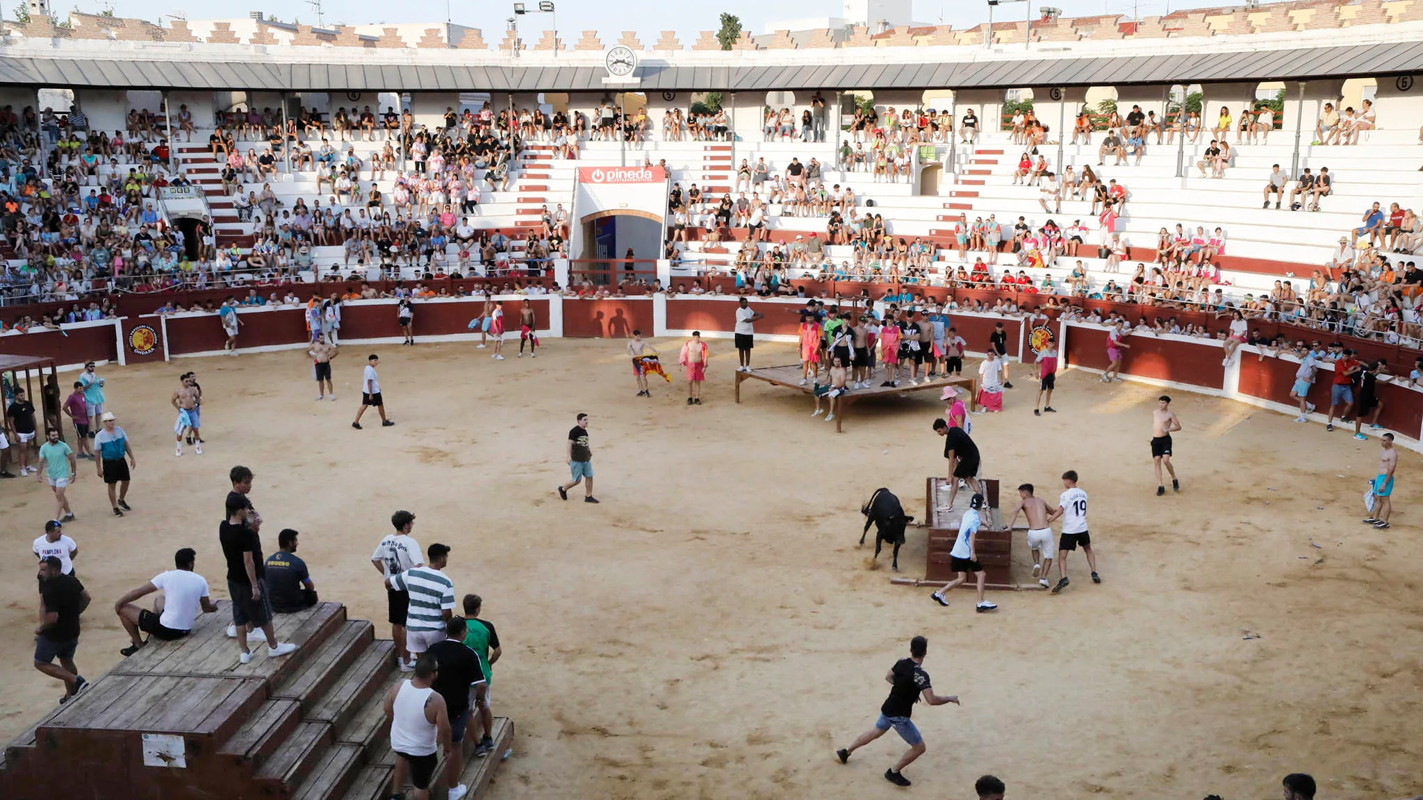plaza de toros de ondara en el dia de sant jaume 2024