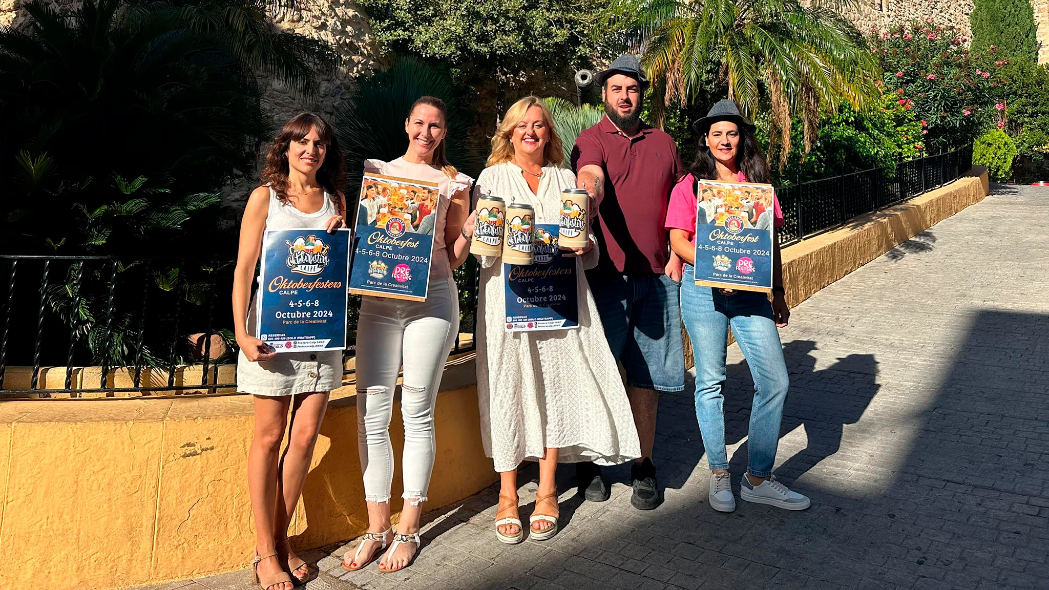 presentacion de la oktoberfesters 2024 de calp