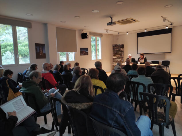 Imagen: Presentación del estudio editado en la Vall de Gallinera