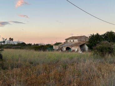 Riurau Campana en El Verger desde el camino