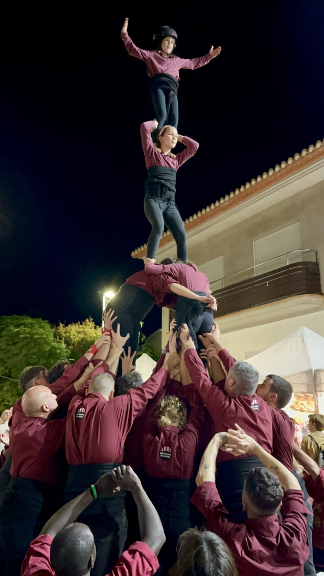 Imagen: Roscana de la Muixeranga de Segària en el II Aplec de Muixerangues de Beniarbeig - Muixeranga de Segària