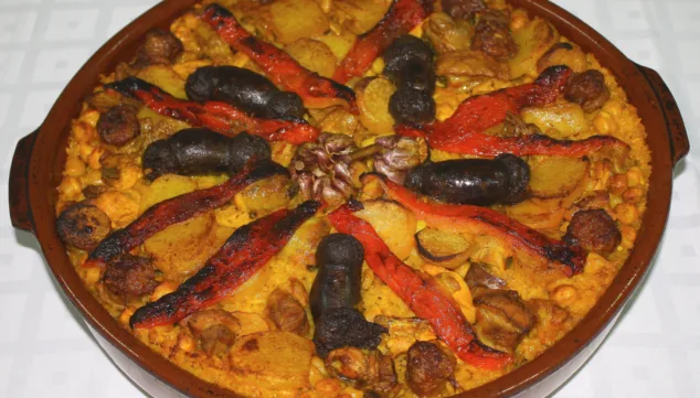 Imagen: Sabroso arroz al horno en Restaurante Isa