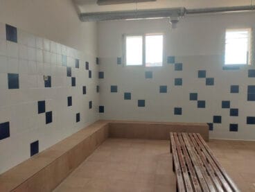 Vestuarios del polideportivo municipal de Pedreguer