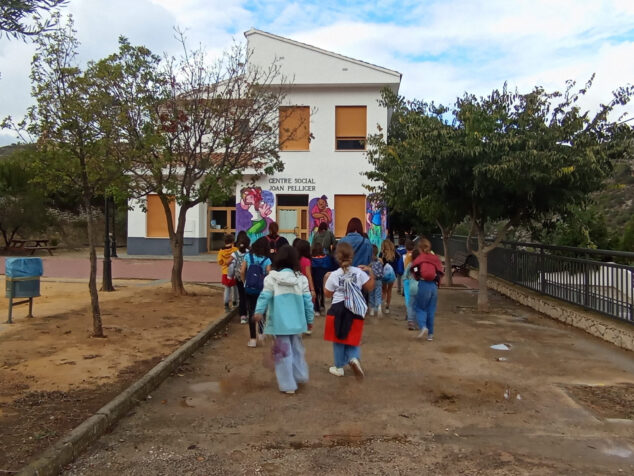 Imagen: Visita del alumnado de Puigpunyent a la Vall de Gallinera