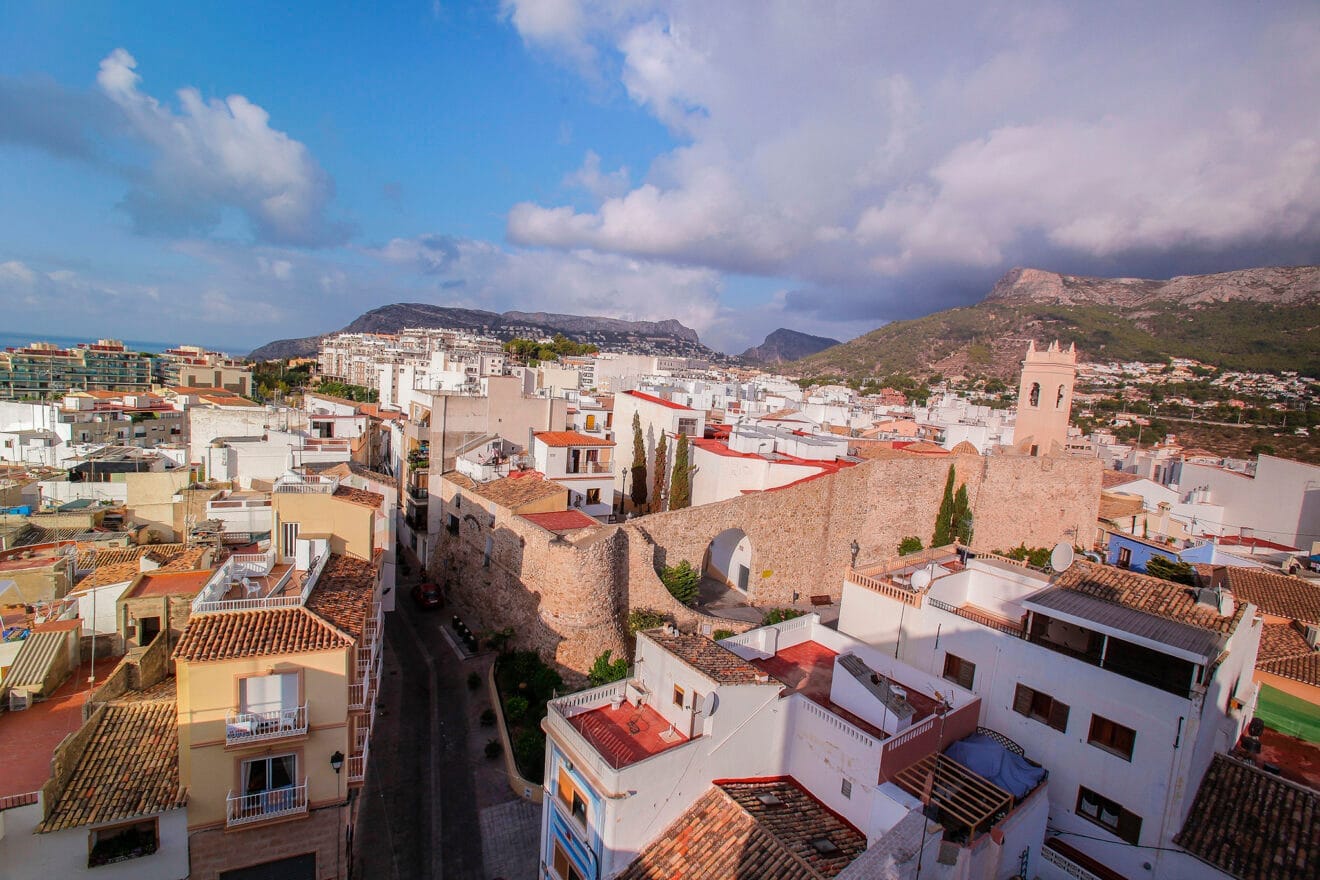 Vista del casco antiguo de Calp (archivo)
