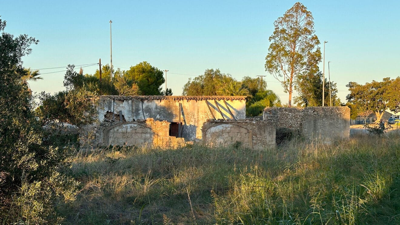 Vista del riurau d'Antonio Cabrera en El Verger