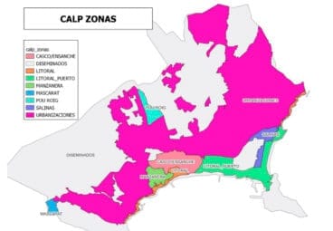zonas de calp en la infografia inicial sobre la actualizacion de la tasa de basura