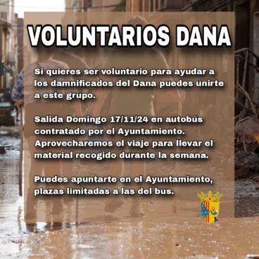 Autobús de voluntarios desde Senija