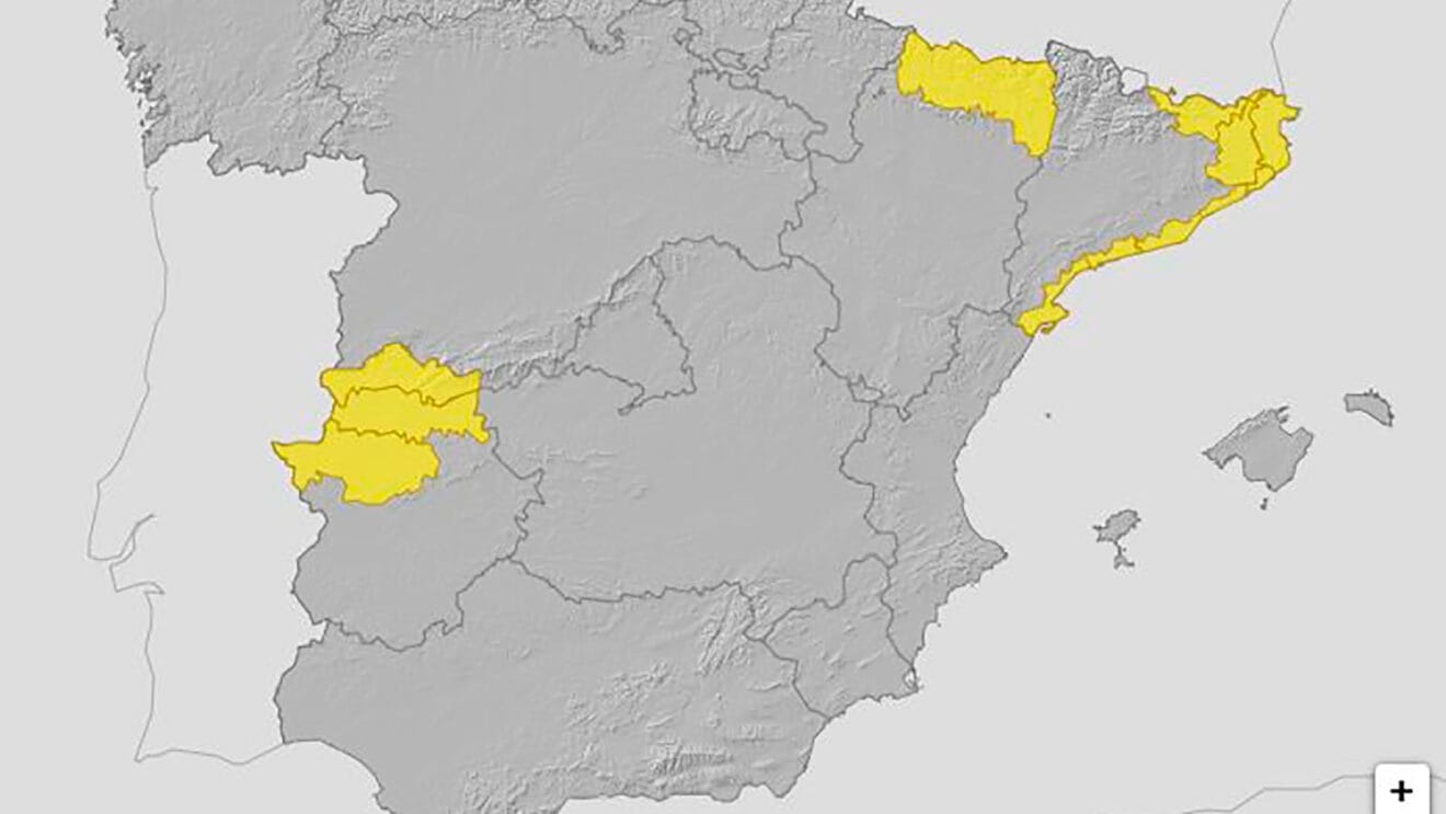 Avisos activos en España hoy, martes 5 de noviembre de 2024