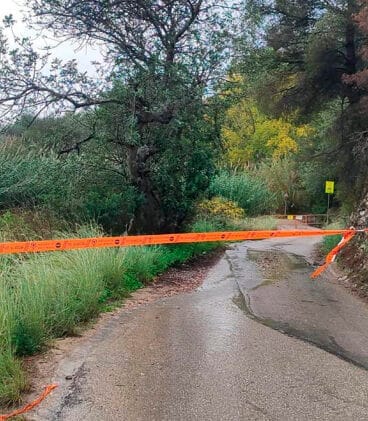 Benissa cierra el acceso a los barrancos del Quisi y Pioco