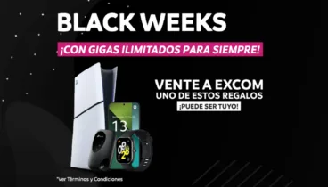 black weeks contrata fibra a alta velocidad y consigue tu premio con excom