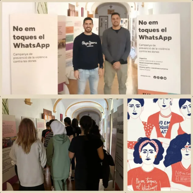 Imagen: Exposición «No me toques el WhatsApp»