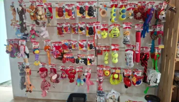 Juguetes para mascotas en Més que piensos