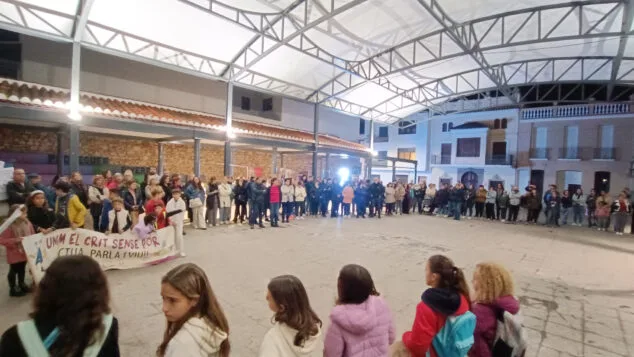 marcha del 25n en pedreguer