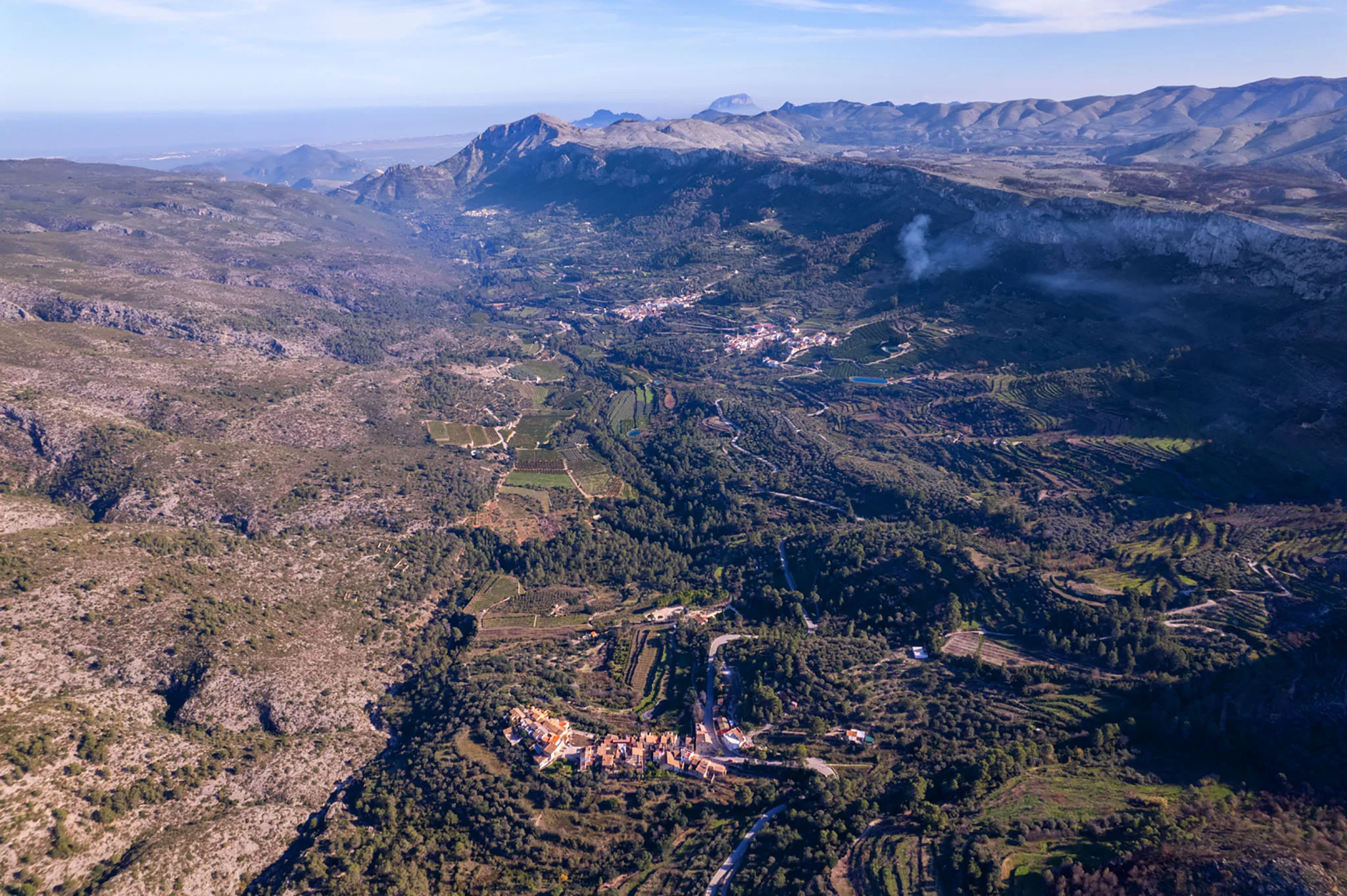 montanas de les valls de la marina alta