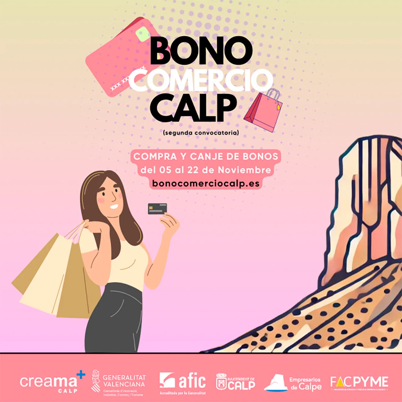 Nueva campaña de Bono Comercio en Calp